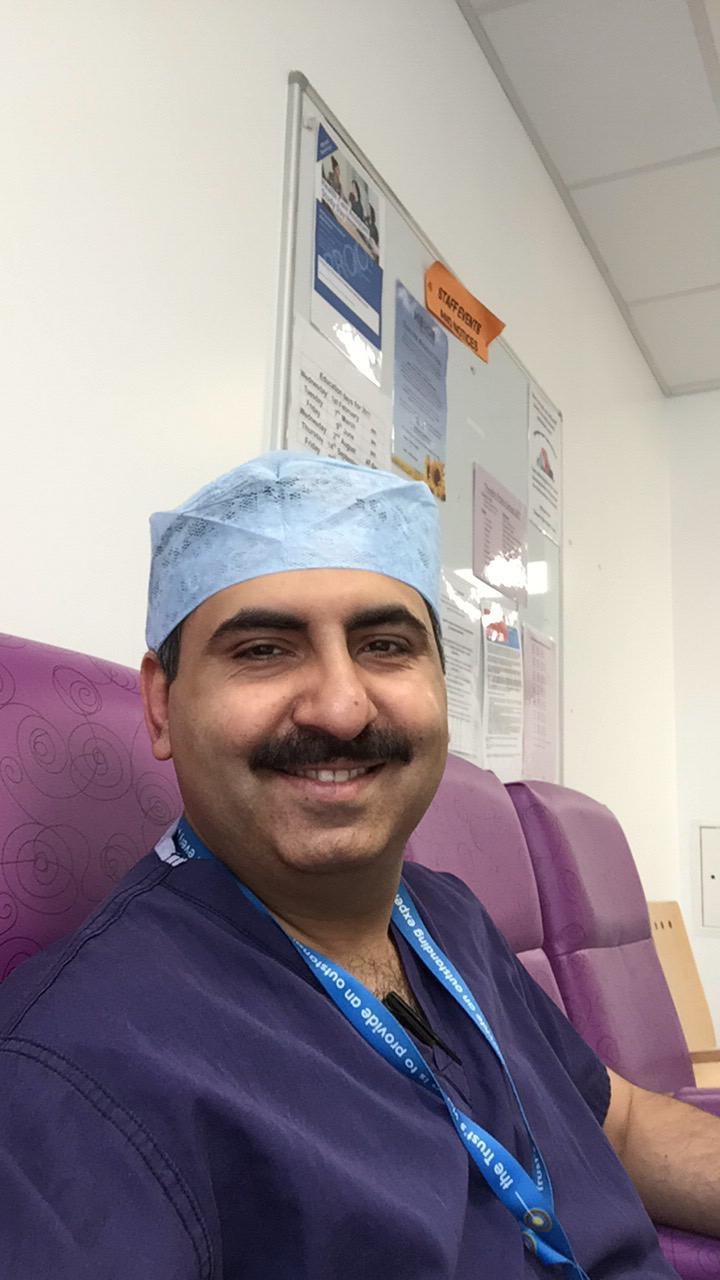 Dr. Najaf Smiling
